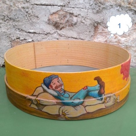 Ζωγραφική σε κόσκινα