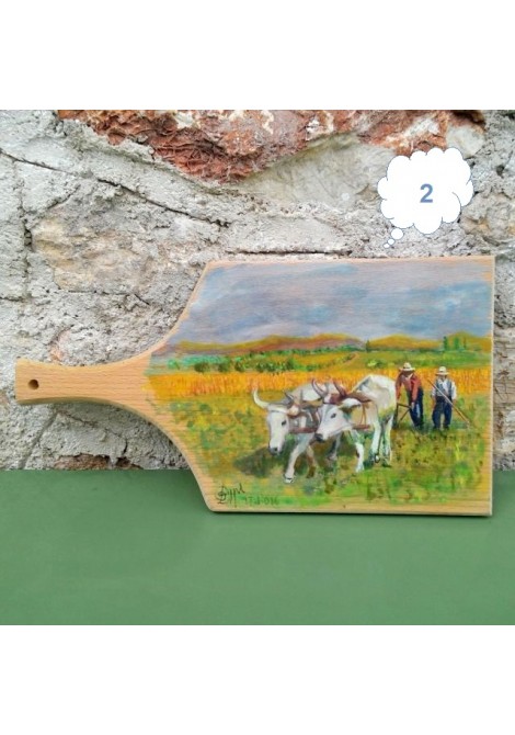 Πλάκες κοπής ζωγραφισμένες