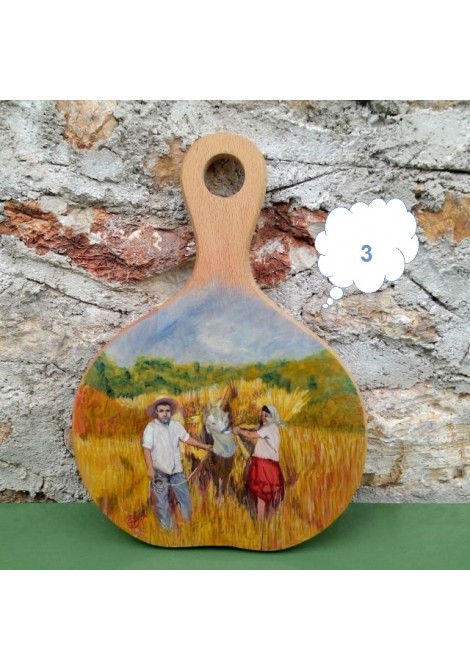 Πλάκες κοπής ζωγραφισμένες